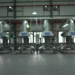 heavy industrial synthesis shop