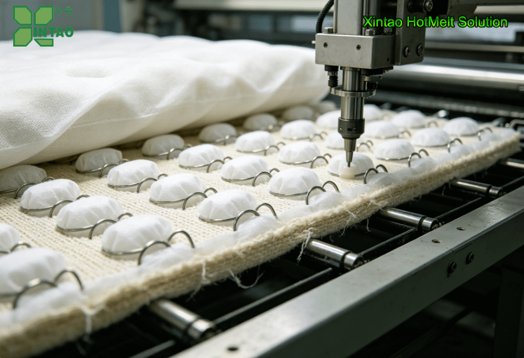 hot melt adhesive for mattress manufacturing-1 hot melt adhesive for mattress manufacturing-3