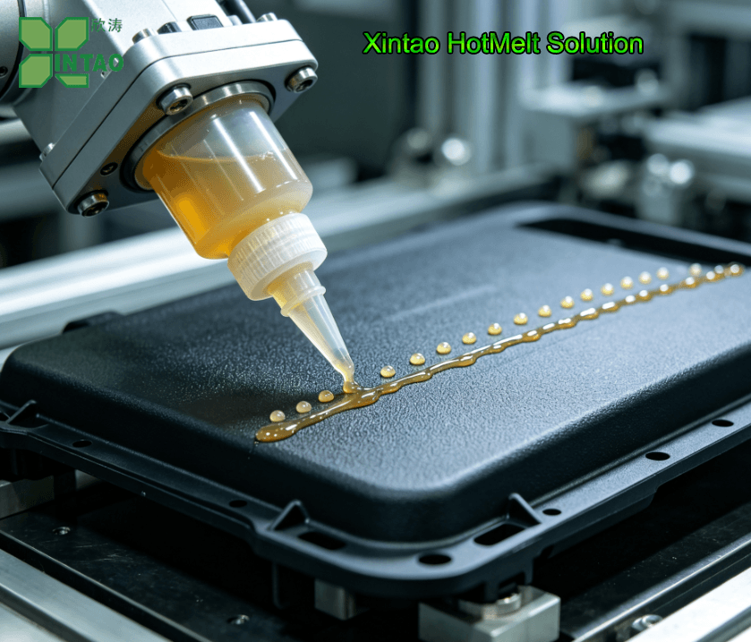 how hot melt adhesive works